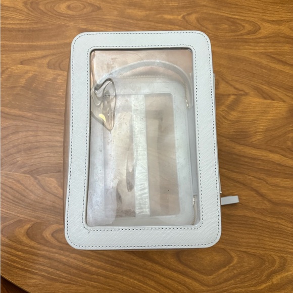 Truffle Clear and Gray Women's Tote Bag - Picture 4 of 6